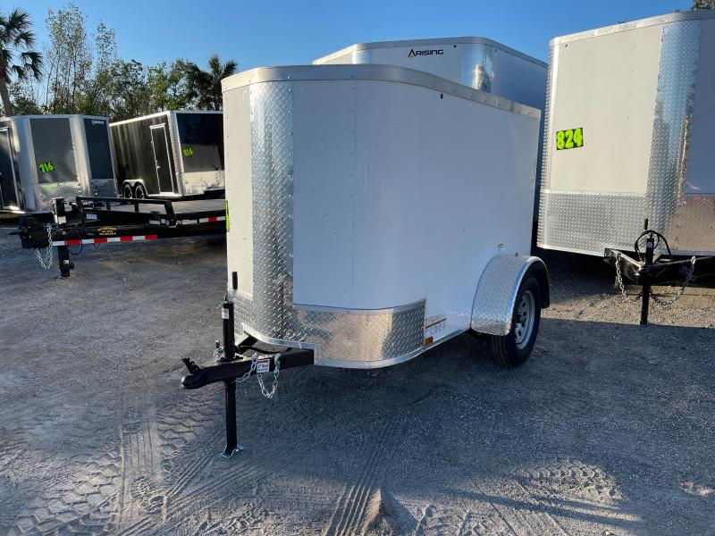 2023 Arising 4X6 SINGLE AXLE 2000 GVWR WITH GATE Cargo / Enclosed Trailer