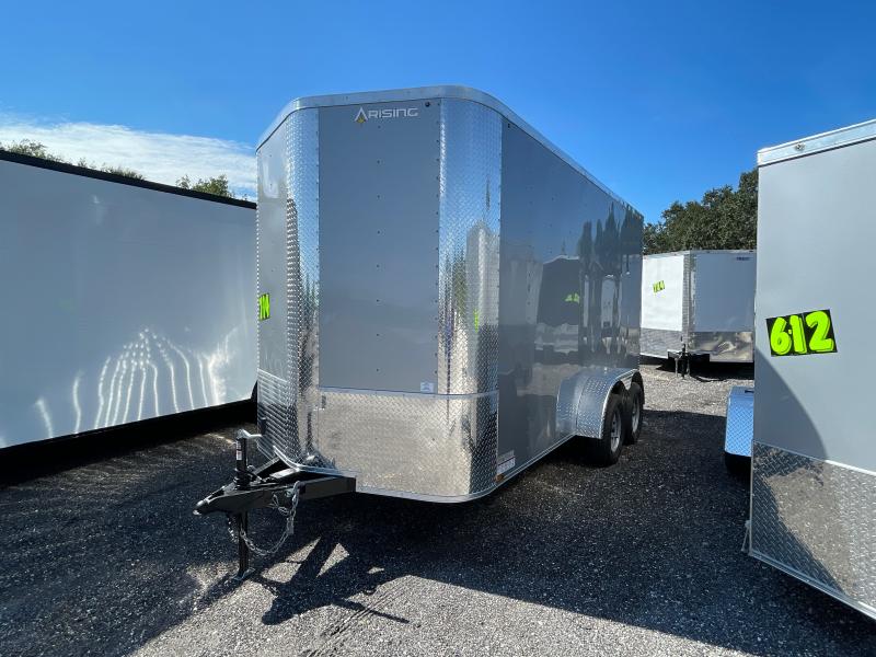 2023 Arising 7X14 TANDEM AXLE 7K GVWR WITH 18" ADDITIONAL HEIGHT Cargo / Enclosed Trailer 2023 Arising 7X14 TANDEM AXLE 7K GVWR WITH 18" ADDITIONAL HEIGHT Cargo / Enclosed Trailer