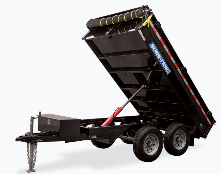 2022 Sure-Trac 6X10 TANDEM AXLE 10K DECKOVER DUMP 2022 Sure-Trac 6X10 TANDEM AXLE 10K DECKOVER DUMP