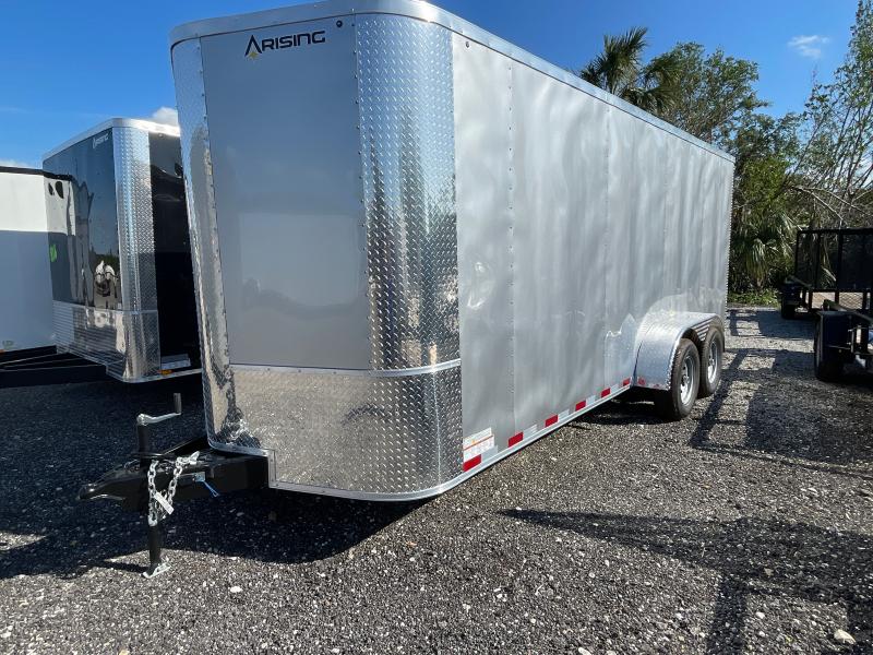 2022 Arising 7X16 TANDEM AXLE 7K GVWR 6" ADDITIONAL HEIGHT EXTENDED