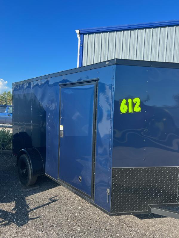 2024 Rock Solid Cargo 6X10 SINGLE AXLE 3K GVWR WITH BARN DOORS 6'3" INTERIOR HEIGHT Cargo