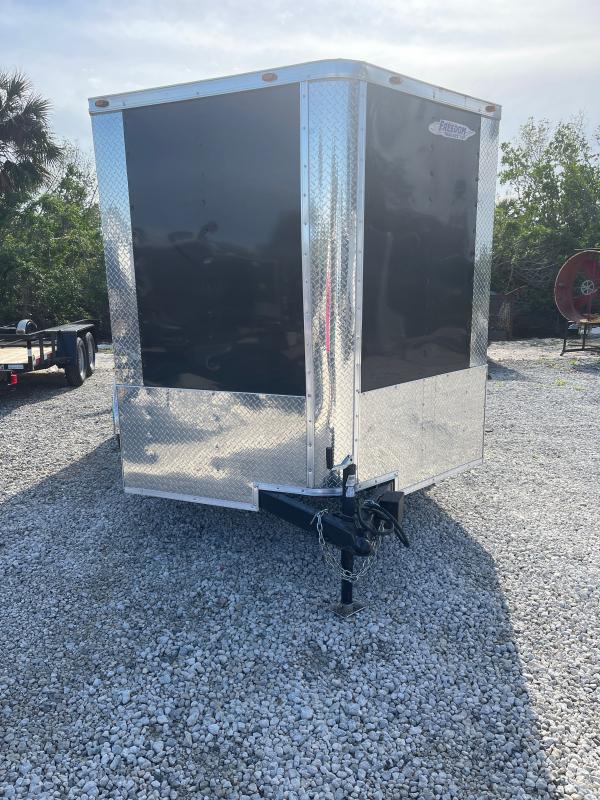 2021 Freedom Trailers 7X12 TANDEM AXLE 7K GVWR Cargo / Enclosed Trailer 2021 Freedom Trailers 7X12 TANDEM AXLE 7K GVWR Cargo / Enclosed Trailer