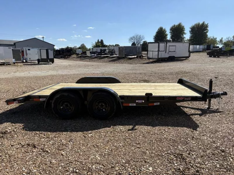 2026 WD Trailer WD TRAILER MFG 83X16 CARHAULER Flatbed Trailer