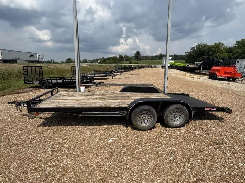 2018 Maxey MAXEY 83X18 CARHAULER Flatbed Trailer