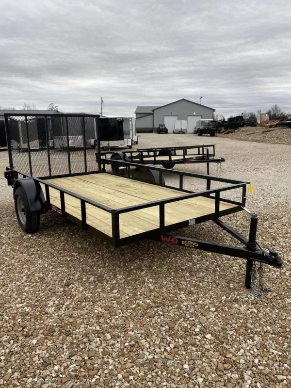 2025  WD TRAILER MFG 7X12 ECONO Utility Trailer