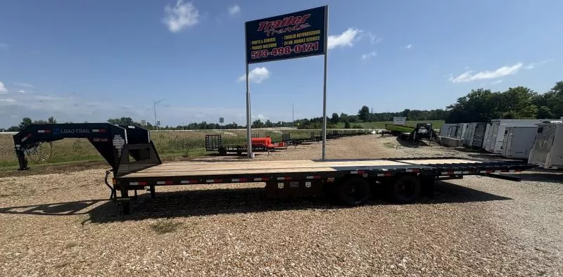 2025 Load Trail LOAD TRAIL 102X32 GOOSENECK DECKOVER HYDRAULIC DOVE Deckover Trailer