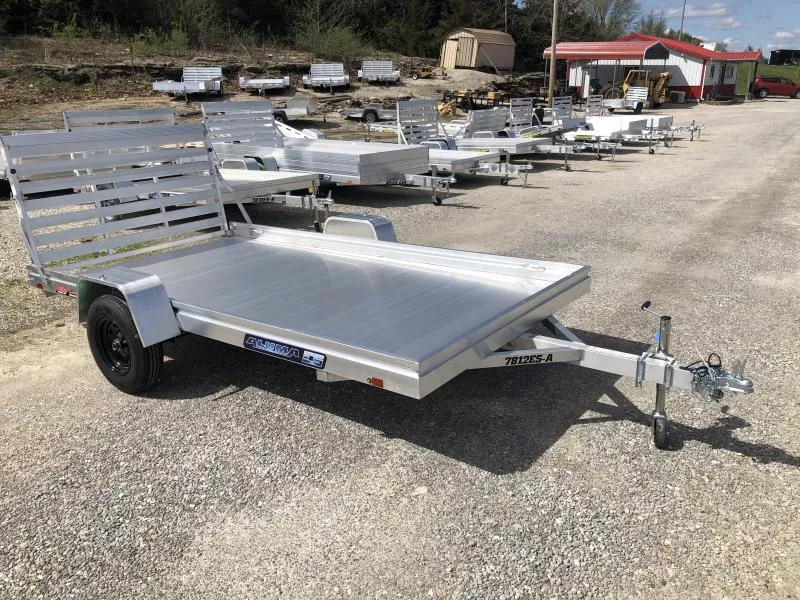 2026 Aluma 7812ESA Utility Trailer