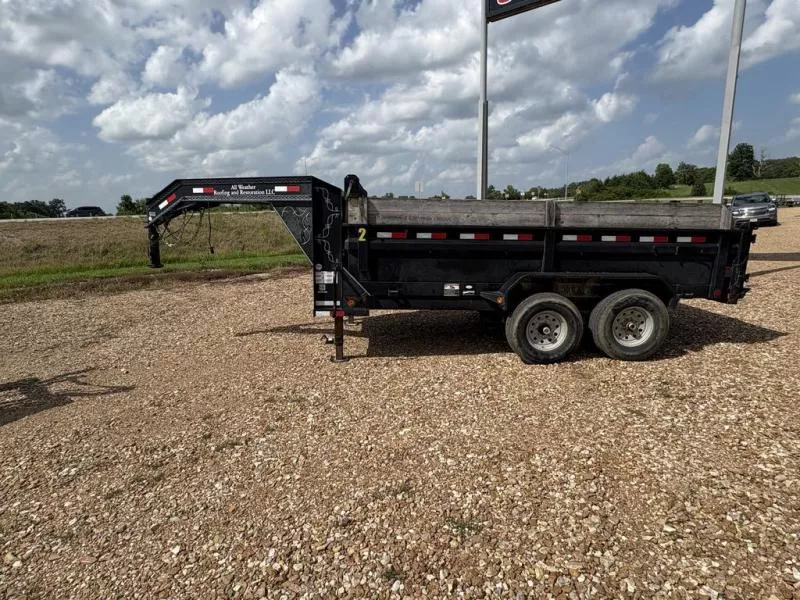 2017 Load Trail LOAD TRAIL 83X14 GOOSENECK DUMP Dump Trailer