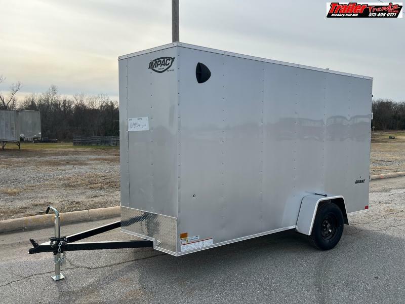 2024 Impact Trailers 6X12 QUAKE 3K GVWR Cargo / Enclosed Trailer 1703713523