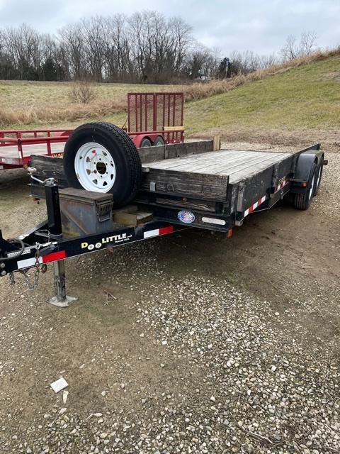 2012 Doolittle Trailer Mfg 84x20 Carhauler Flatbed Trailer 2012 Doolittle Trailer Mfg 84x20 Carhauler Flatbed Trailer