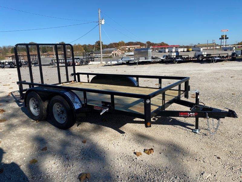 2021 Heartland 76X12 HEARTLAND Utility Trailer Near Me Trailer