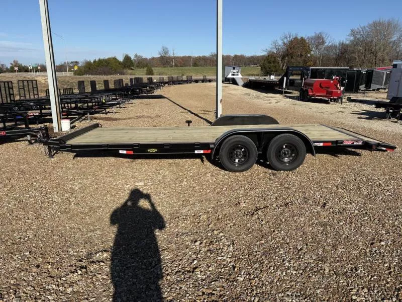 2026 WD Trailer WD TRAILER MFG 83X20 CARHAULER Flatbed Trailer