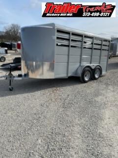 2023 Delta Manufacturing DELTA 6X16 Stock / Stock Combo Trailer 2023 Delta Manufacturing DELTA 6X16 Stock / Stock Combo Trailer
