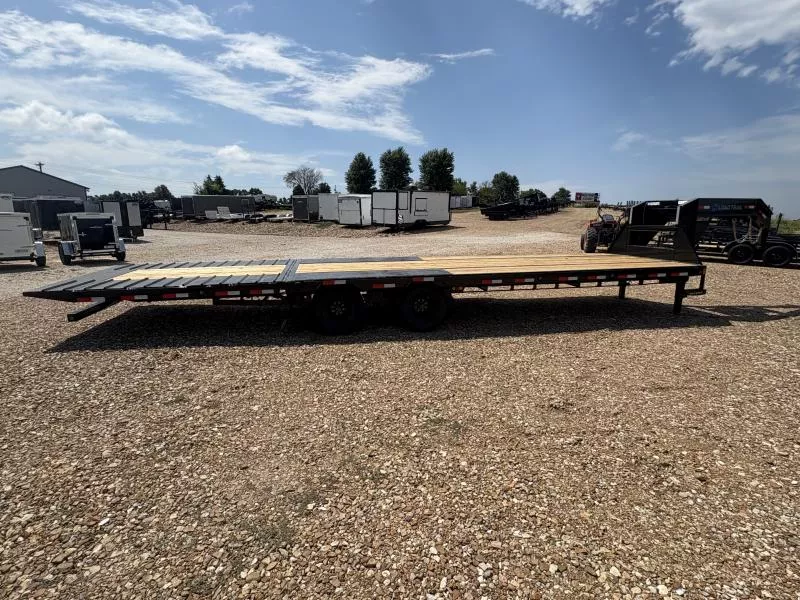 2026 Load Trail LOAD TRAIL 102X32 GOOSENECK DECKOVER HYDRAULIC DOVE Deckover Trailer