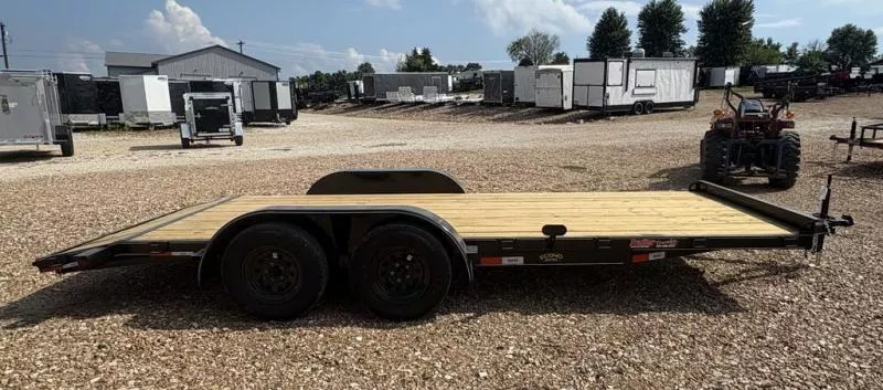2025 WD Trailer WD TRAILER MFG 83X18 ECONO CARHAULER Flatbed Trailer
