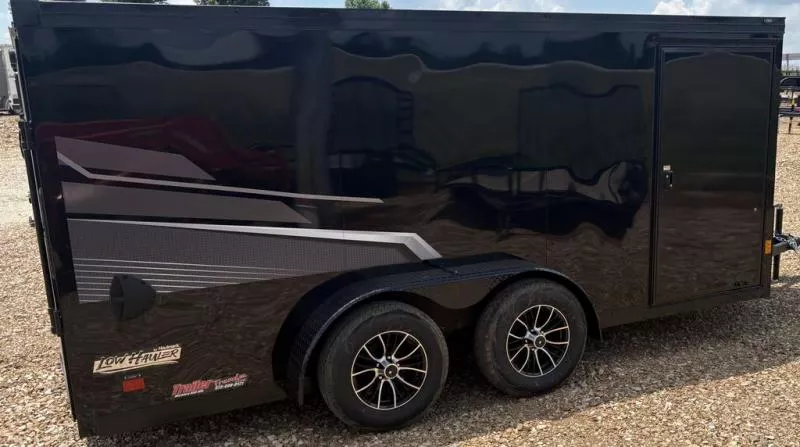 2025 Haulmark Trailers HAULMARK 7X14 LOW HAULER MOTORCYLCE TRAILER Motorcycle Trailer