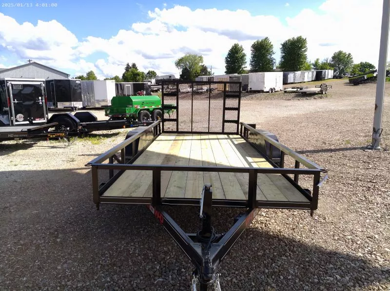 2025 WD Trailer WD TRAILER MFG 77X16 Utility Trailer