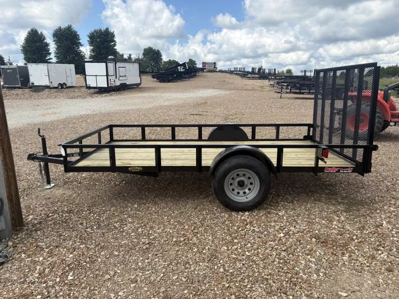 2025 WD Trailer WD TRAILER MFG 77X12 ECONO Utility Trailer