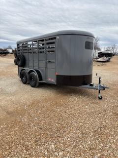 2025 Delta Manufacturing DELTA 6X14 500 SERIES Stock / Stock Combo Trailer
