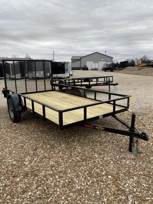 2025  WD TRAILER MFG 7X12 ECONO Utility Trailer