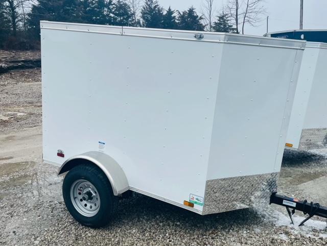 2021 Continental Cargo 4x6 V Nose Enclosed Cargo Trailer 2021 Continental Cargo 4x6 V Nose Enclosed Cargo Trailer
