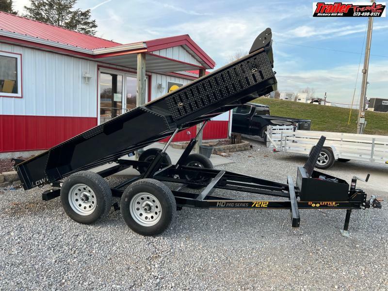 2024 Doolittle Trailer MFG. 72X12 MICRO DUMP 7K Dump Trailer Trailer