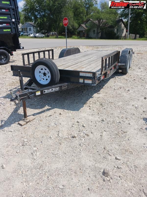 2021 Round House Industries ROUND HOUSE 82X18 Flatbed Trailer 2021 Round House Industries ROUND HOUSE 82X18 Flatbed Trailer