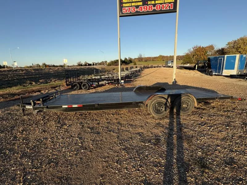 2021 Ozark Trailer Mfg OZARK TRAILER MFG 82X24 CARHAULER Flatbed Trailer