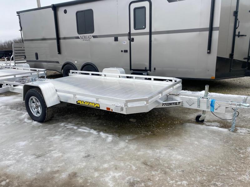 2022 Aluma 7712H TILT Utility Trailer 2022 Aluma 7712H TILT Utility Trailer