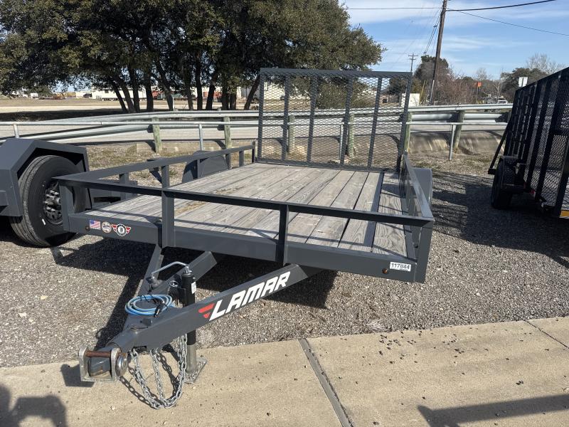 2023 Lamar Trailers 83x12 UC121 Utility Trailer