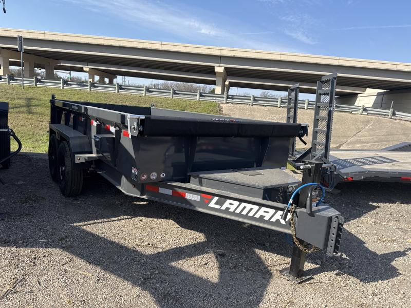 2025 Lamar Trailers 83x14 Low-Pro Dump Trailer