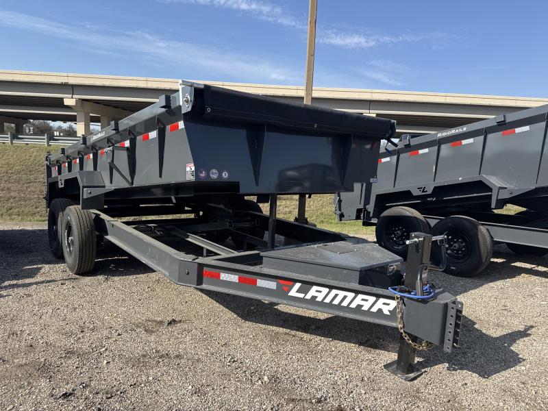 2025 Lamar Trailers 83x16 Low-Pro Dump Trailer