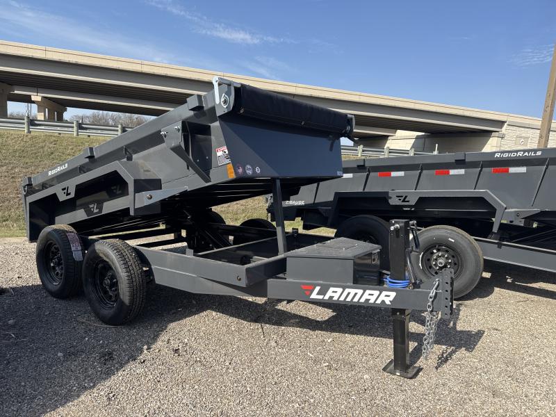 2025 Lamar Trailers 5x10 Mini Dump Trailer
