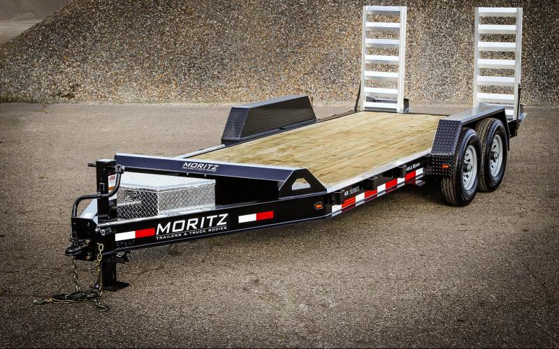 2021 Moritz International 22' Bumper Pull Equipment Trailer Wess