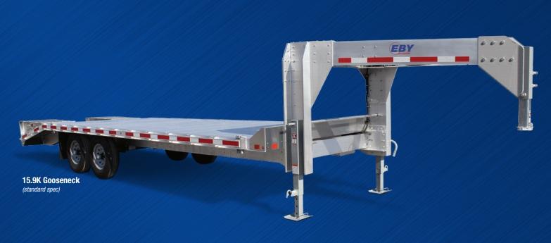 2019 EBY Truck Bodies Flatbed Gooseneck 15900 lbs Flatbed Trailer 2019 EBY Truck Bodies Flatbed Gooseneck 15900 lbs Flatbed Trailer