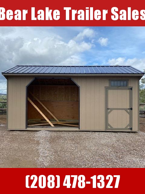 Quaker 10' x 20' Animal Shelter Shed by Montana Shed Center Quaker 10' x 20' Animal Shelter Shed by Montana Shed Center