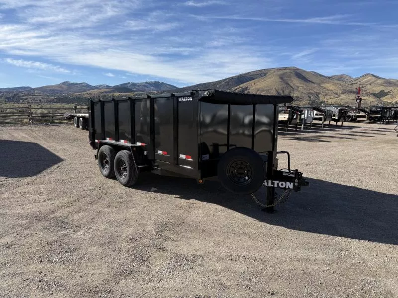 2025 Walton Trailers 7x14 High Side Dump Trailer