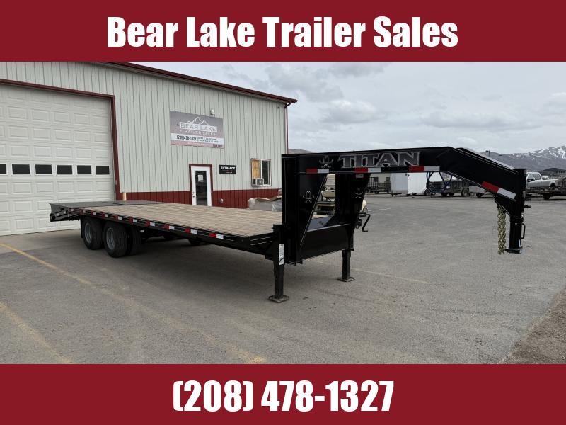 2025 Titan Trailers 26' Ruffneck Flatbed Trailer