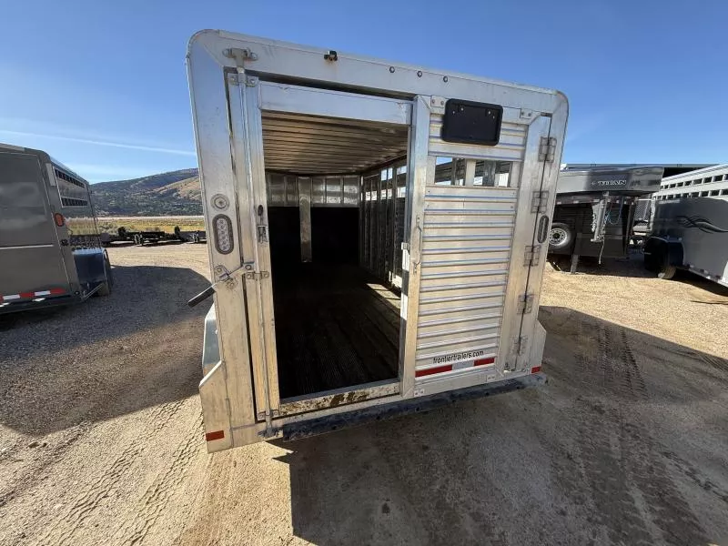 used Stock / Stock Combo Trailers Frontier Trailers  for sale, in Pocatello, ID Thumbnail 4