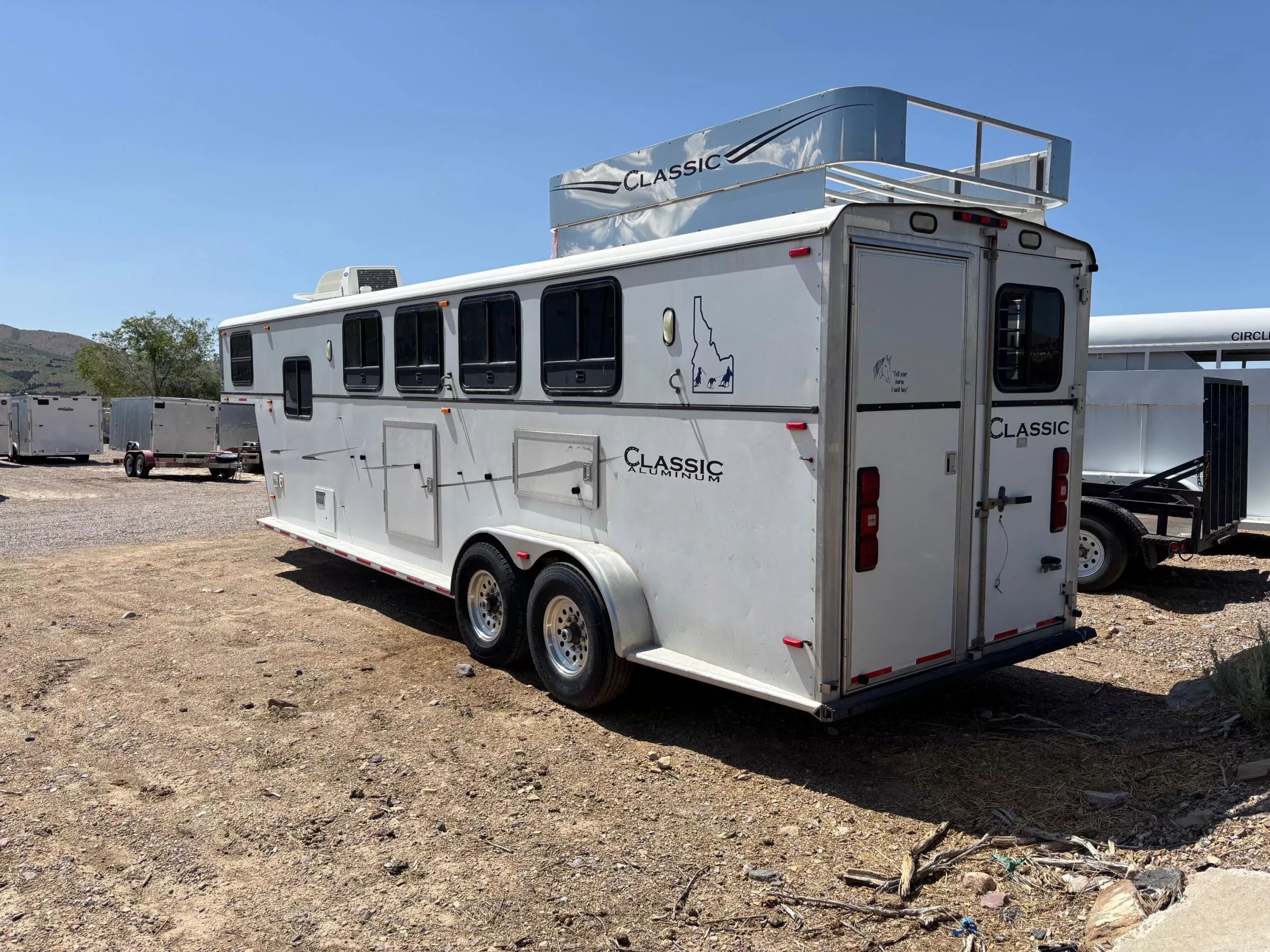 used Stock / Stock Combo Trailers Custom Classic Trailer  for sale, in Pocatello, ID Thumbnail 3