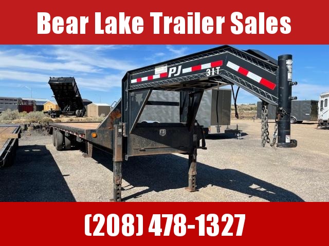 2013 PJ 35' Gooseneck Flatbed Trailer 2013 PJ 35' Gooseneck Flatbed Trailer