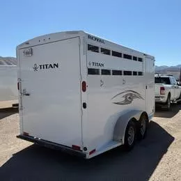 used Horse Trailers Titan Trailers  for sale, in Pocatello, ID Thumbnail 2