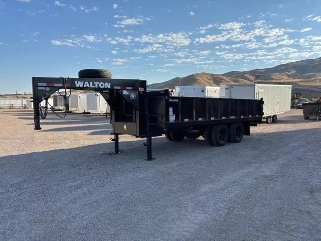 2025 Walton 8' x 18' Deck Over Dump Trailer