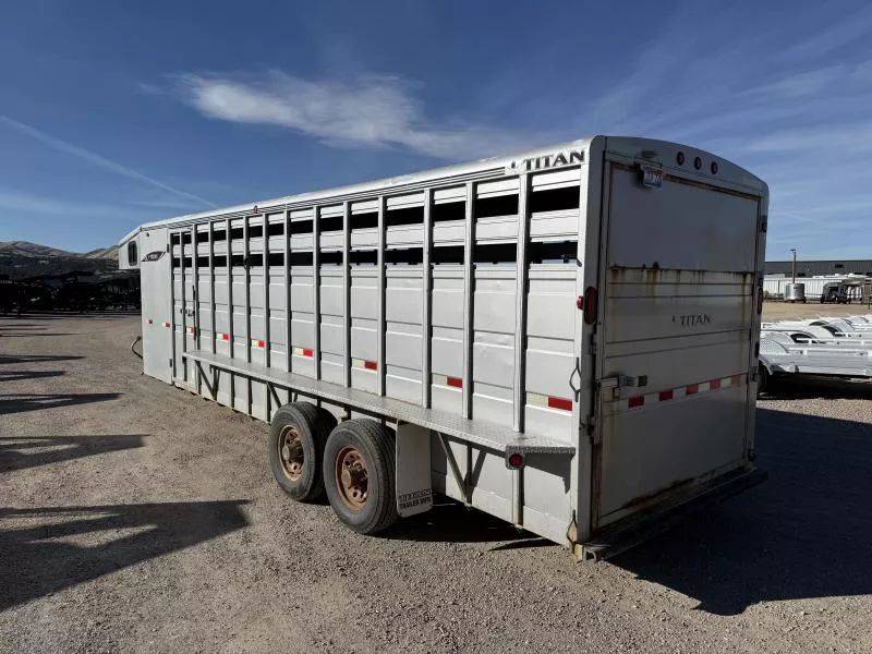 used Stock / Stock Combo Trailers Titan Trailers  for sale, in Pocatello, ID Thumbnail 2