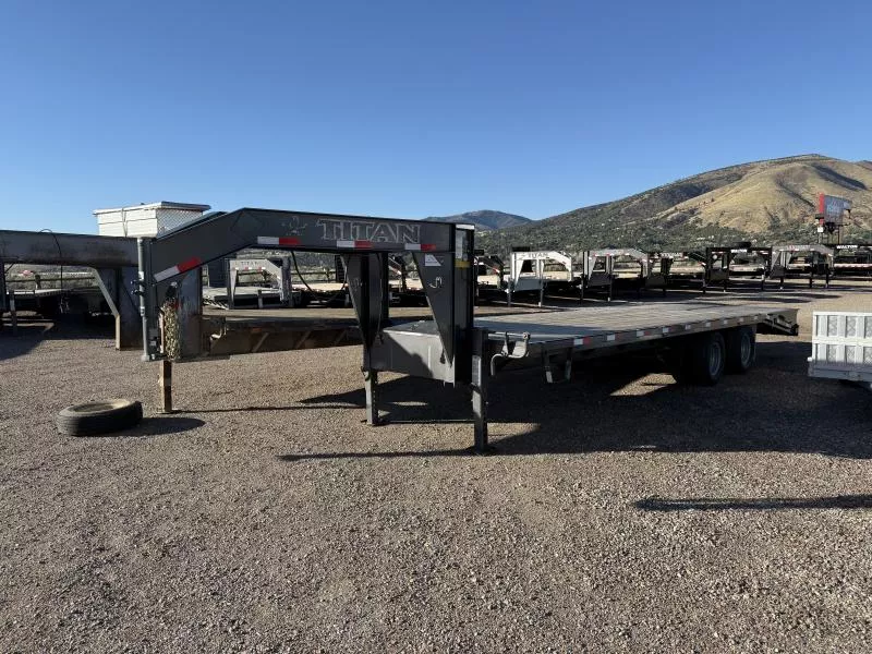 2023 Titan Trailers 26' 24.5K  Flatbed Trailer