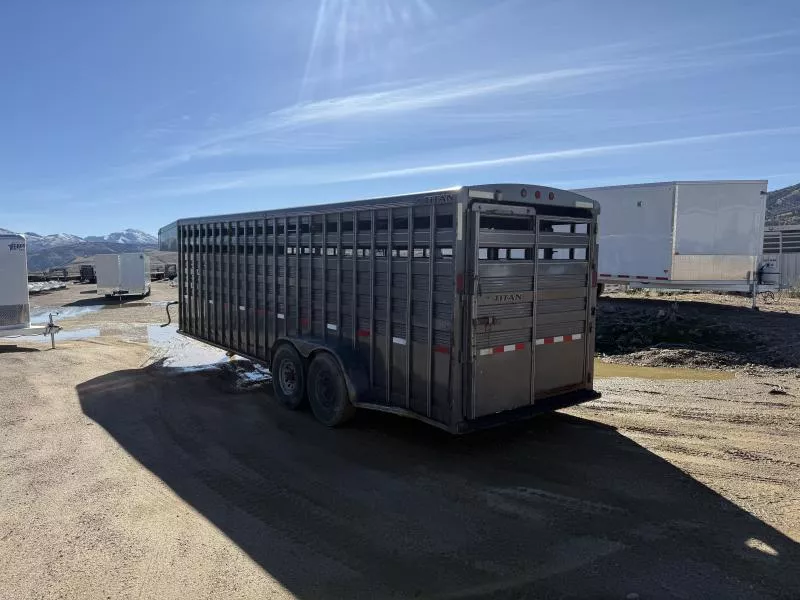 used Stock / Stock Combo Trailers Titan Trailers  for sale, in Pocatello, ID Thumbnail 2