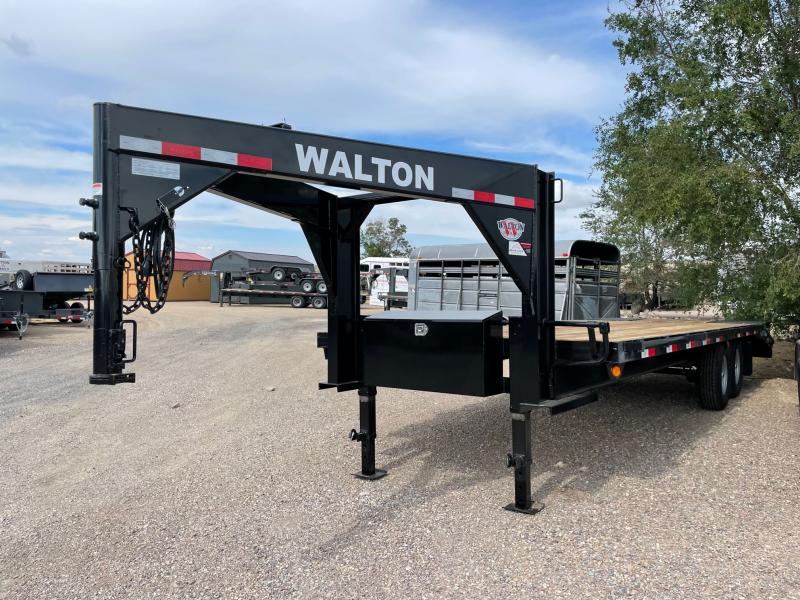 2022 Walton Trailers GB1424 Flatbed Trailer New and used trailers