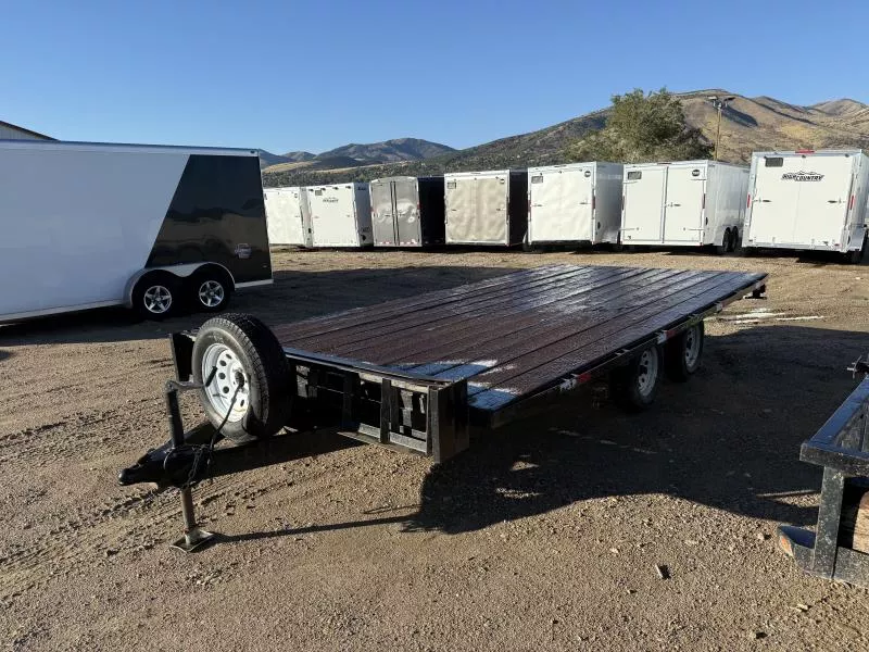 2013 Homemade 16' Deckover  Equipment Trailer