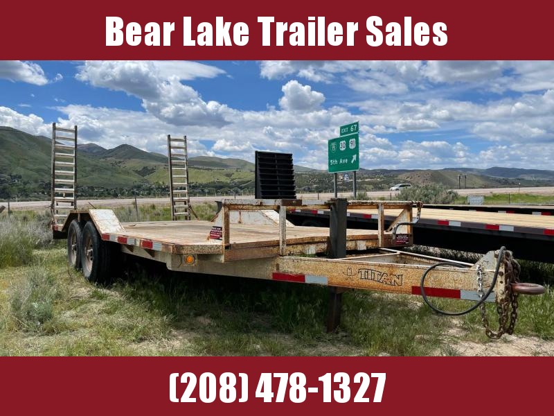 2002 Titan Trailers 18' Utility trailer Utility Trailer 2002 Titan Trailers 18' Utility trailer Utility Trailer