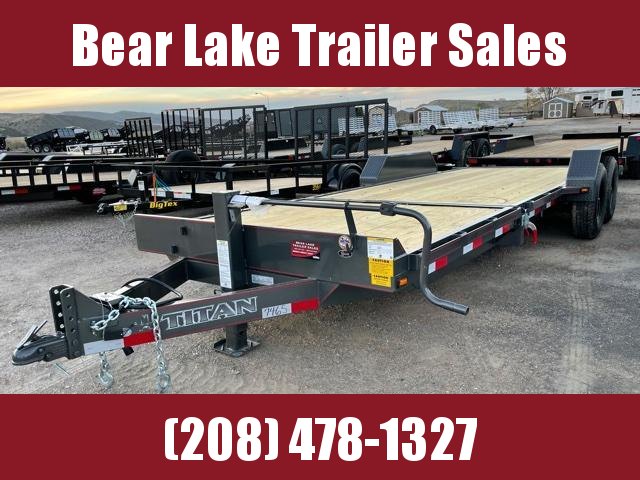 2022 Titan Trailers 6+16 BP tilt Utility Trailer 2022 Titan Trailers 6+16 BP tilt Utility Trailer